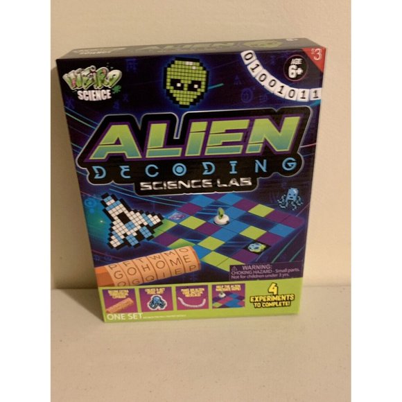 NEW Weird Science Alien Decoding Science Lab - Picture 5 of 5